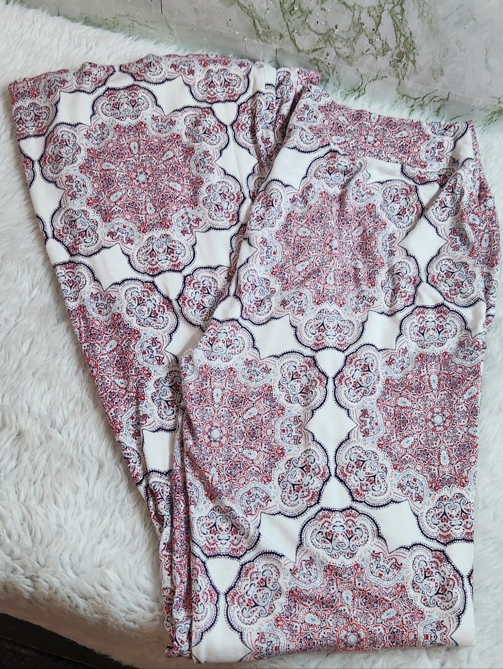 Charlotte Russe Knit Flare Pants